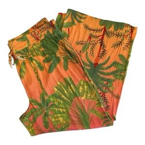 NWOT | Rachel Zoe | Adorable Tropical Wide Leg Pant | Size 1X